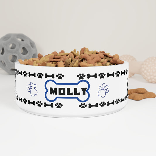Personalized bowl for dogs and cats (Molly)