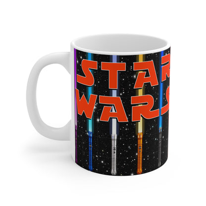 Mug with custom design 11oz, cinema lovers Cup, Star Wars movie fans