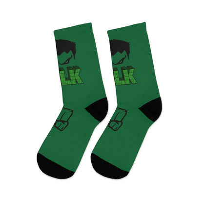 Recycled Poly Socks (Hulk)