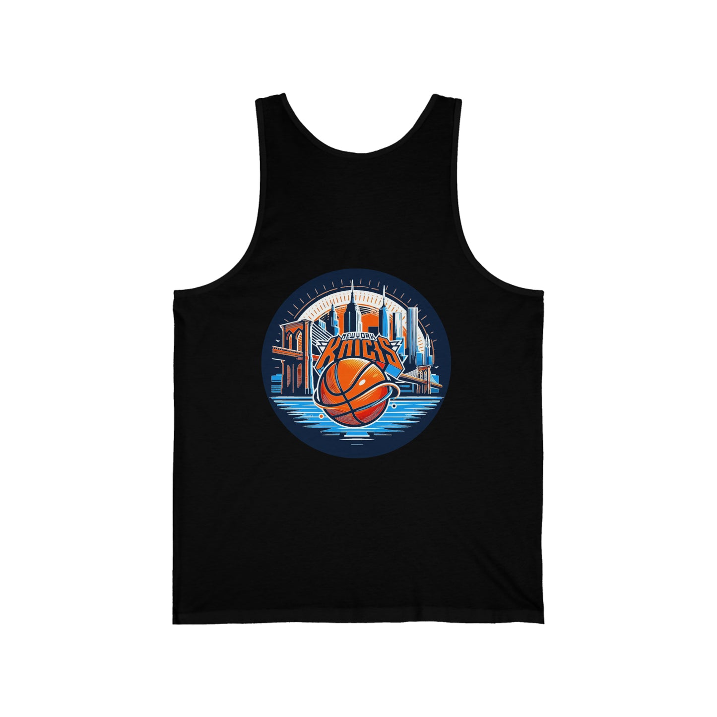 Cool and comfortable unisex Jersey Tank top (New York Knicks, NBA basketball team)