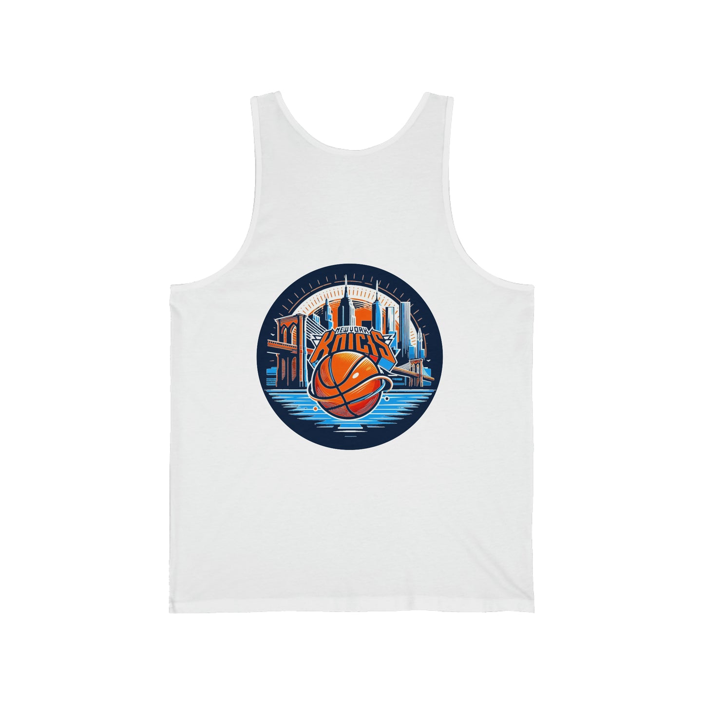 Cool and comfortable unisex Jersey Tank top (New York Knicks, NBA basketball team)