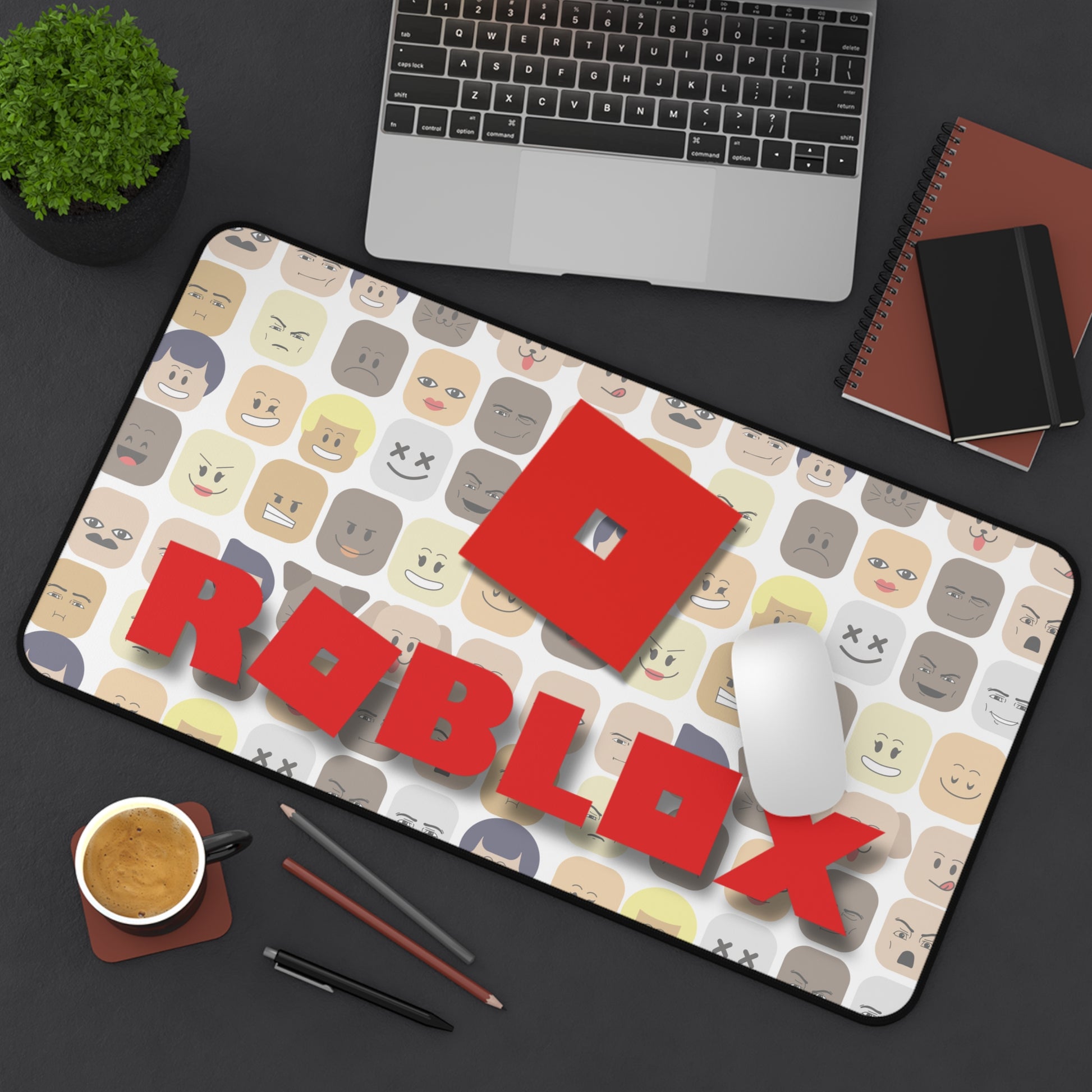 Multifunctional non-slip Desk Mat (Roblox, video games, gamer)