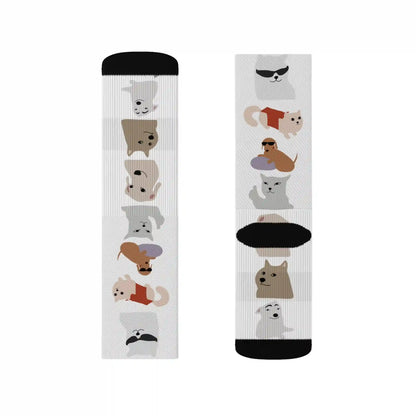 Unisex stockings (Cat-dog memes)