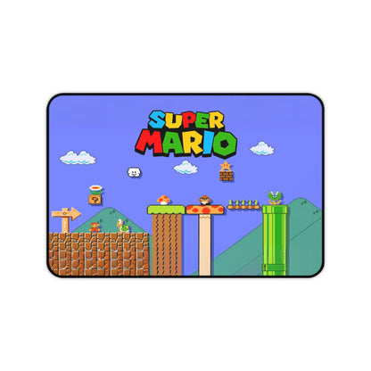 Multifunctional non-slip Desk Mat (Super Mario, video games, gamer)