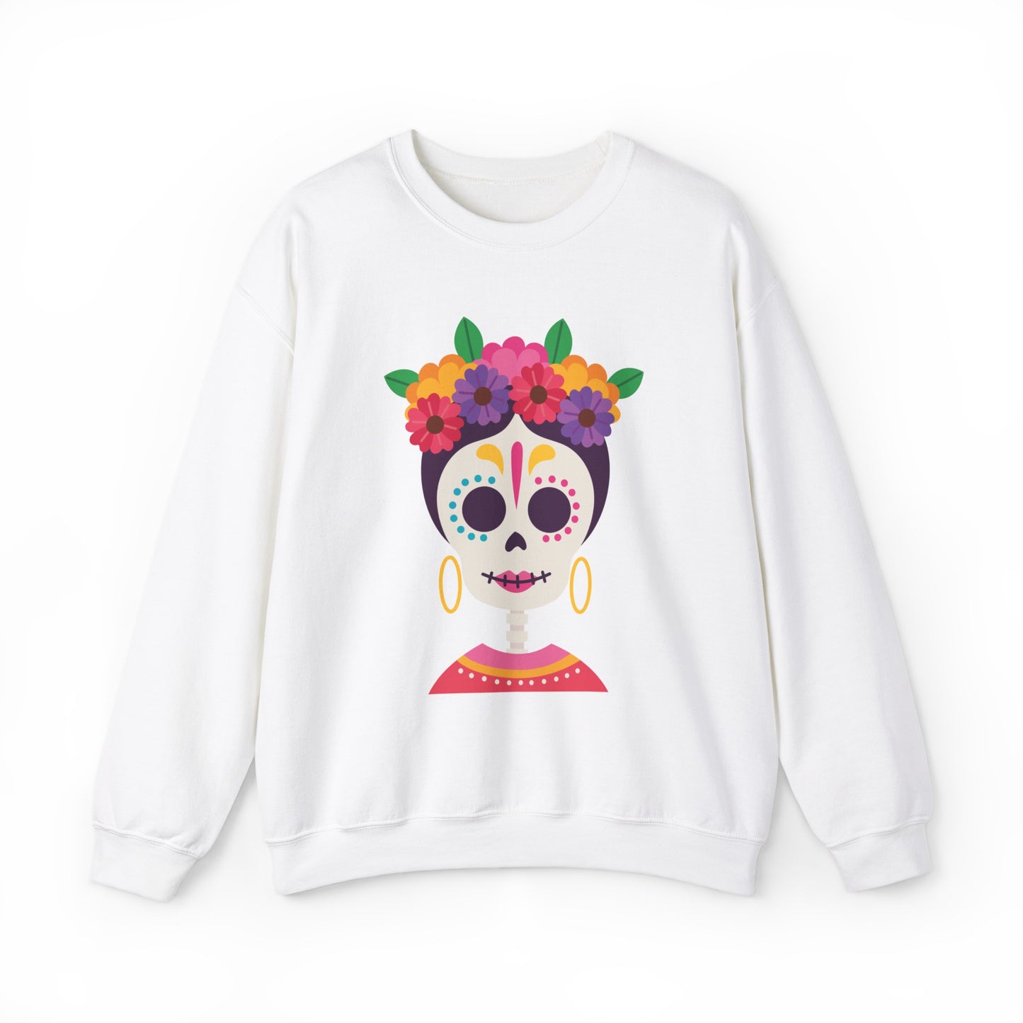 Personalized premium sweatshirt for her, comfort and style, catrina design, mother's day, gifts for her