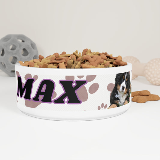 Personalized bowl for dogs and cats (Max)