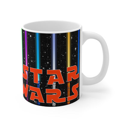 Mug with custom design 11oz, cinema lovers Cup, Star Wars movie fans
