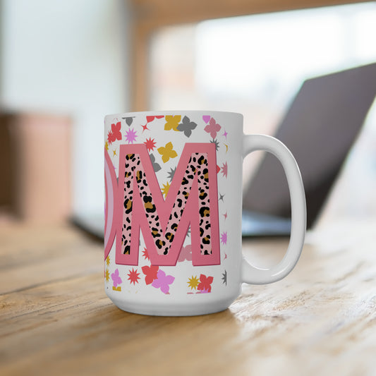 Mug with custom design 15oz, Mother's Day, gifts for mom, personalized Cup for mom, mama gifts, pattern design