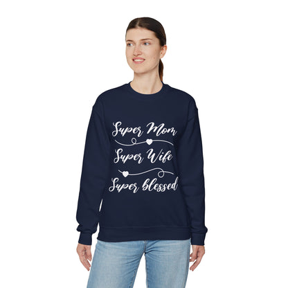 Personalized premium sweatshirt for mom, comfort and style, mother's day, gifts for mom's day, custom mama, super mom