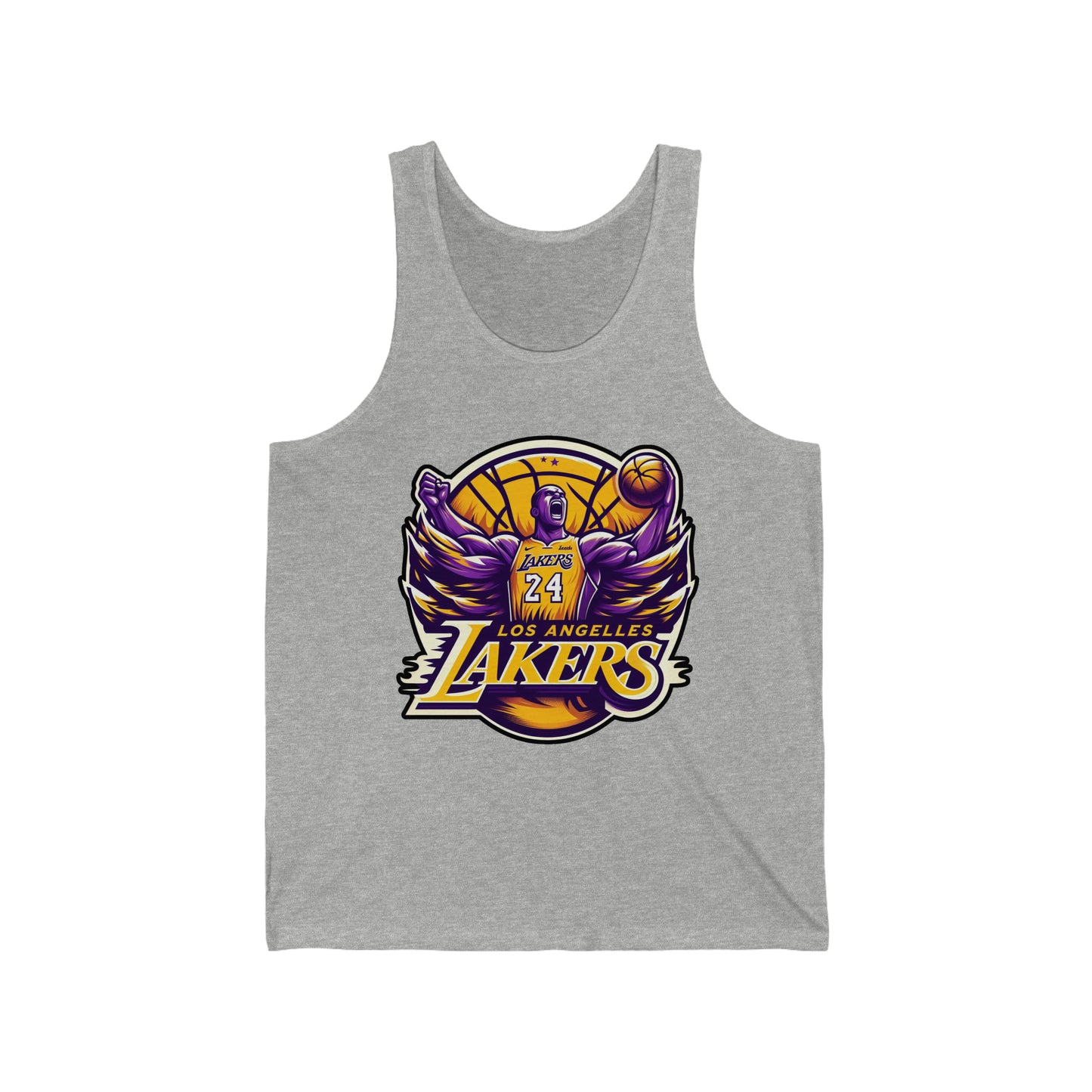 Cool and comfortable unisex Jersey Tank top (Los Angeles Lakers, NBA basketball team)