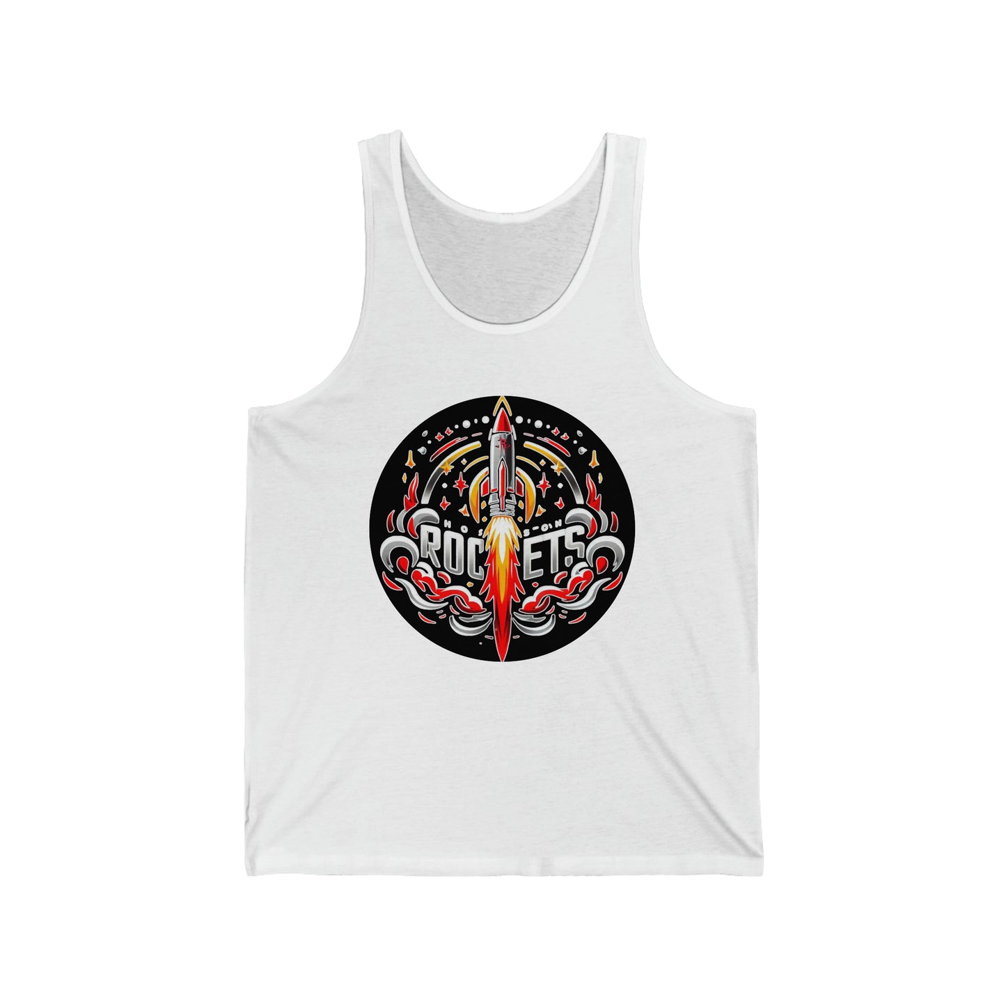 Cool and comfortable unisex Jersey Tank top (Houston Rockets, NBA basketball team)