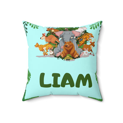 Modern and personalized cushion to decorate any space (Liam)