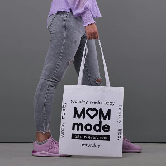 Personalized Tote Bag for daily use, gifts for mom, Mother's Day, Mother's Day Bags (mom mode)