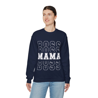 Personalized premium sweatshirt for mom, comfort and style, mother's day, gifts for mom's day, custom mama, mama bos