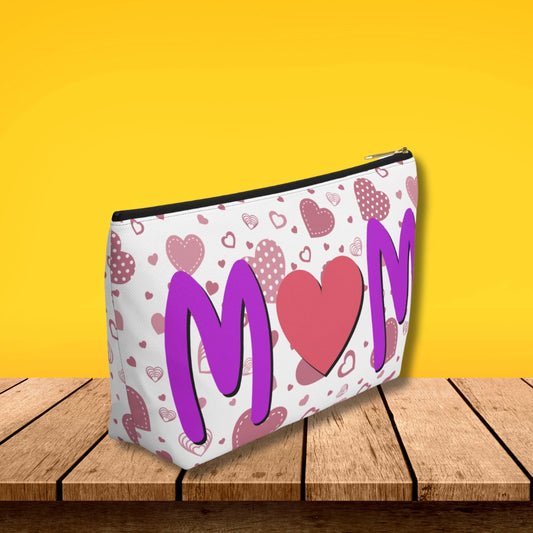 Everyday bag with T-bottom, perfect for accessories, makeup or travel, gifts for mom, Mother's Day (mom)