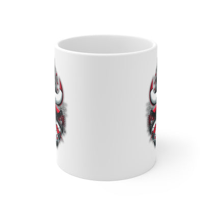 Mug with custom design 11oz, basketball lovers Cup (Chicago Bulls, NBA basketball team)