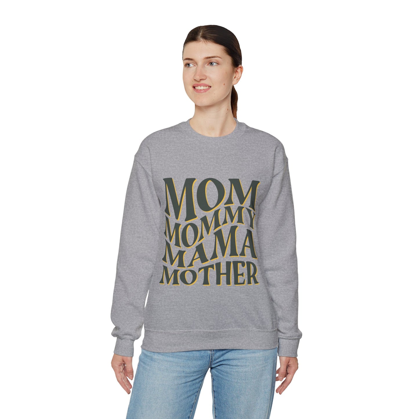 Personalized premium sweatshirt for mom, comfort and style, mother's day, gifts for mom's day, custom mama, mommy