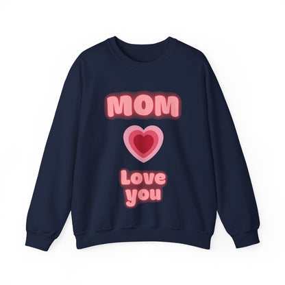 Personalized premium sweatshirt for mom, comfort and style, mother's day, gifts for mom's day, custom mama, mom love you