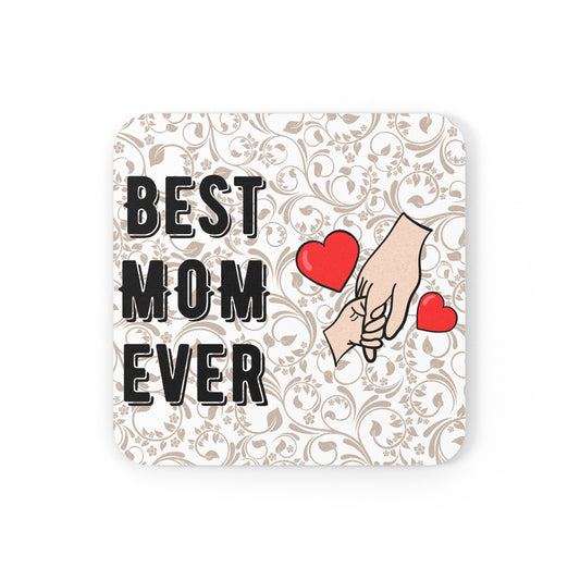 Non-slip premium cork coaster, furniture protection, mama gift, Mother's Day, gifts for mom, best mom ever