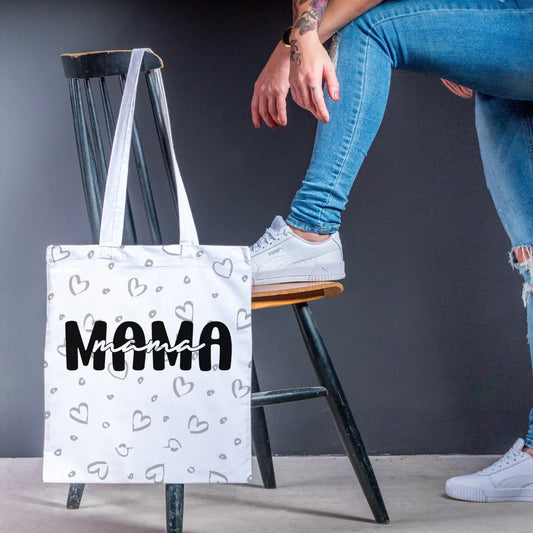 Personalized Tote Bag for daily use, gifts for mom, Mother's Day, Mother's Day Bags (mama)