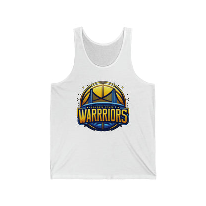Cool and comfortable unisex Jersey Tank top (Golden State Warriors, NBA basketball team)