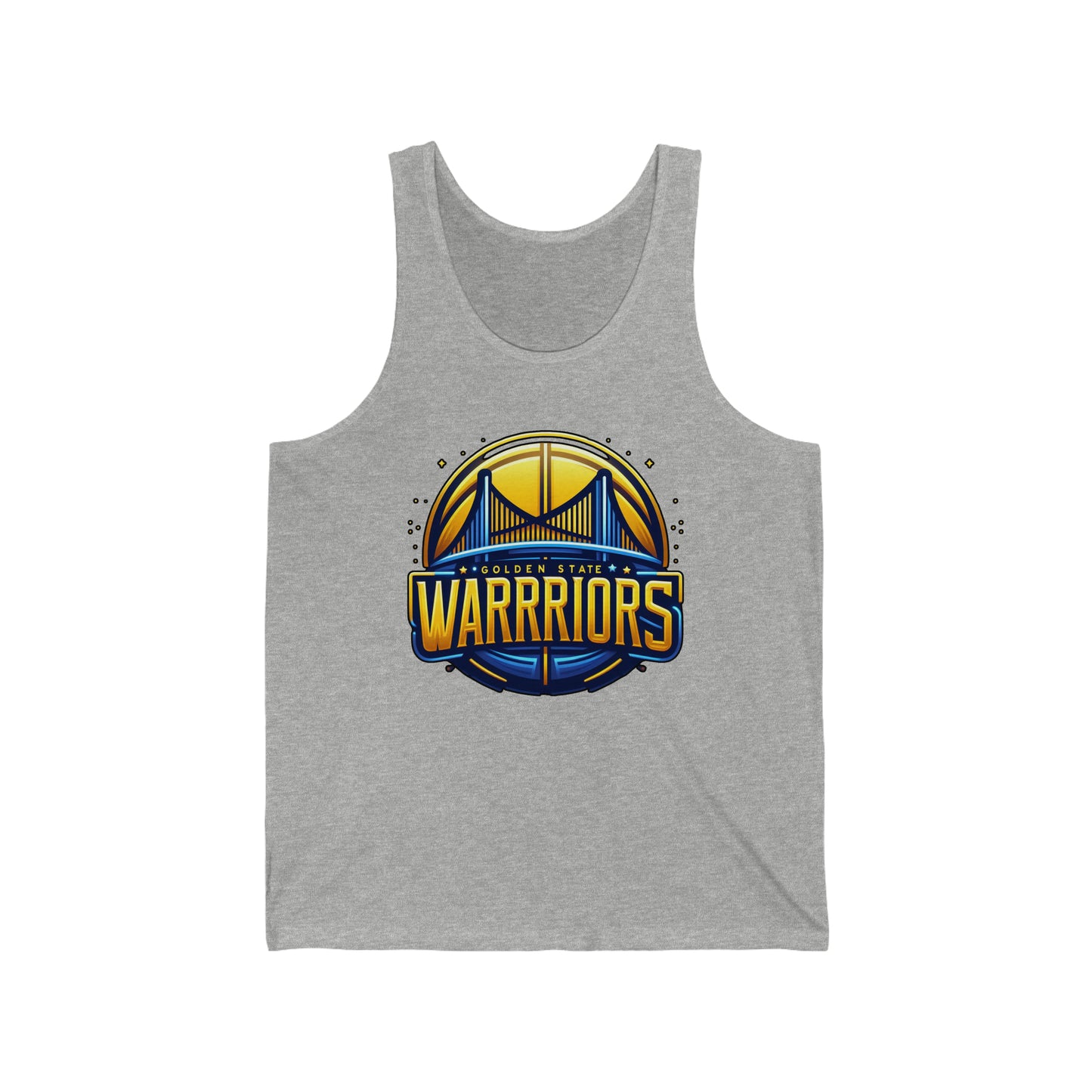Cool and comfortable unisex Jersey Tank top (Golden State Warriors, NBA basketball team)