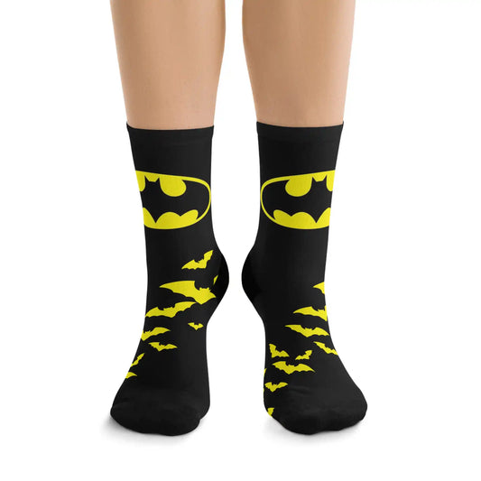 Recycled Poly Socks (Batman)