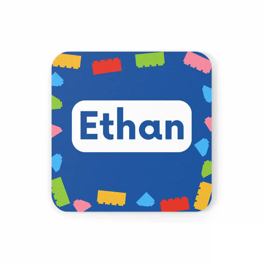 Non-slip premium cork coaster, furniture protection (Ethan)