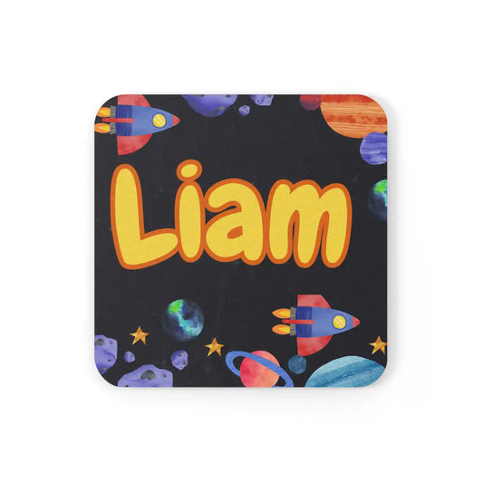 Non-slip premium cork coaster, furniture protection (Liam)