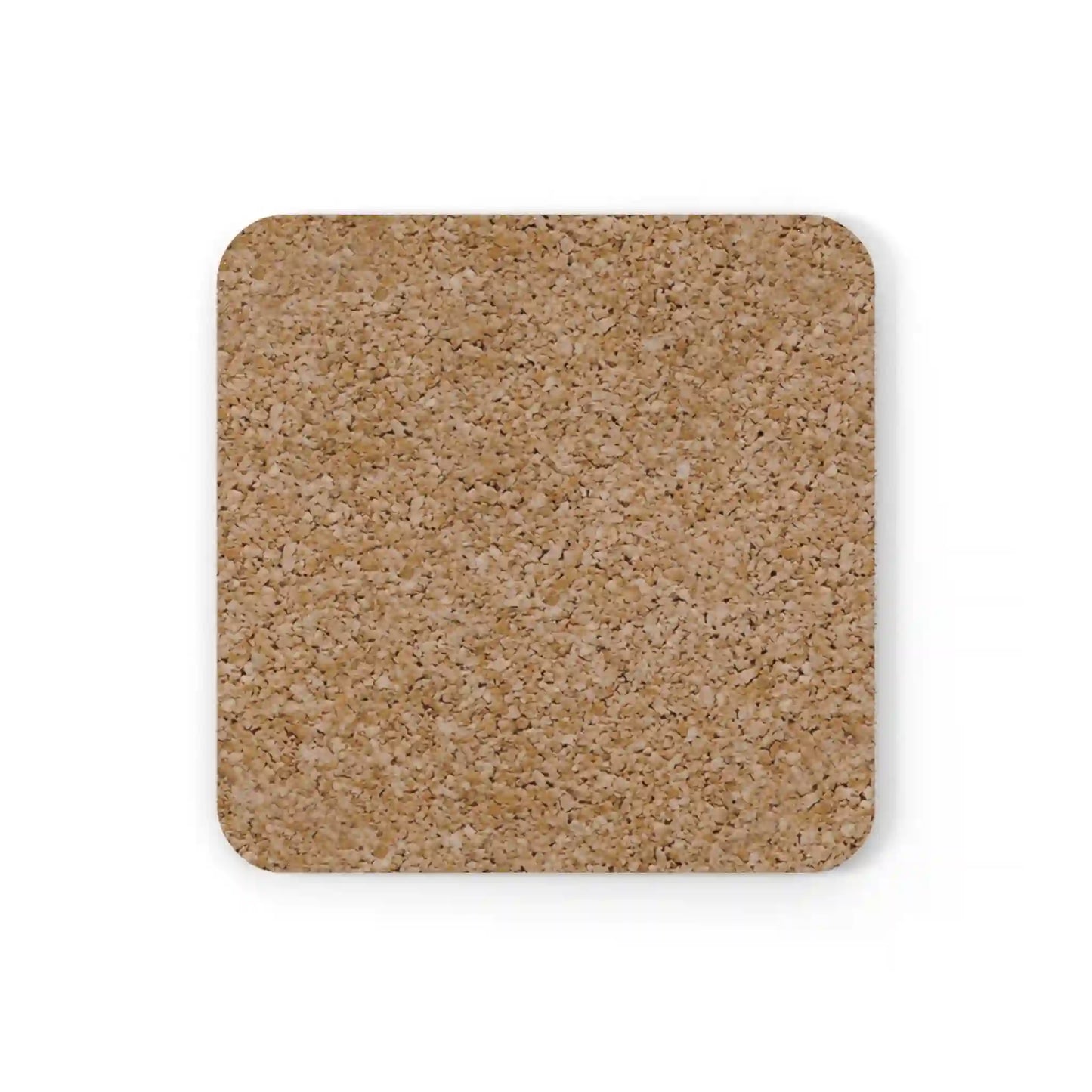 Non-slip premium cork coaster, furniture protection (My body, my choice, my rules)