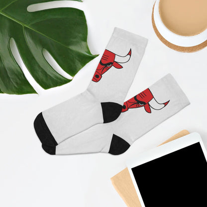 Recycled Poly Socks (Chicago Bulls)