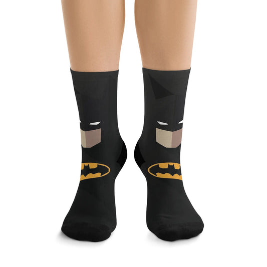 Recycled Poly Socks (Batman)