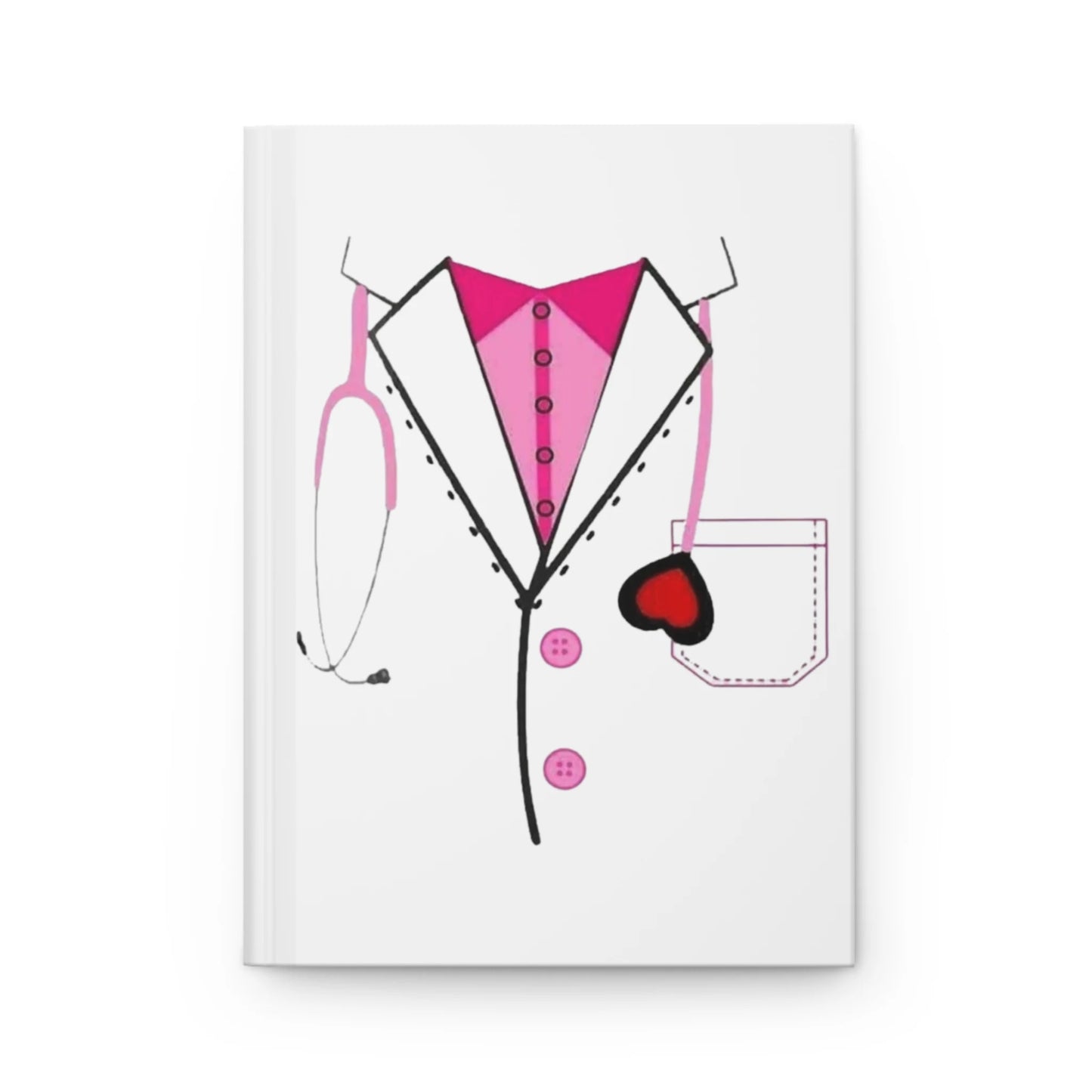 Hardcover Journal Matte (Doctor`s Day)