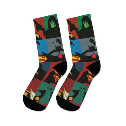 Recycled Poly Socks (Superheros)