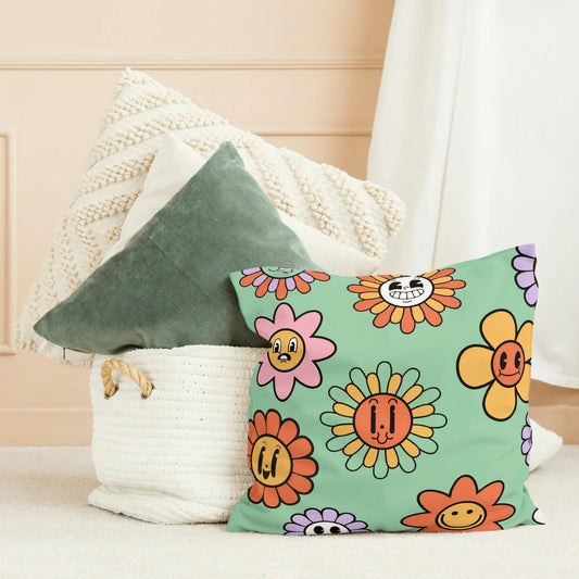 Modern and personalized cushion to decorate any space (Custom Sunflowersdesign)