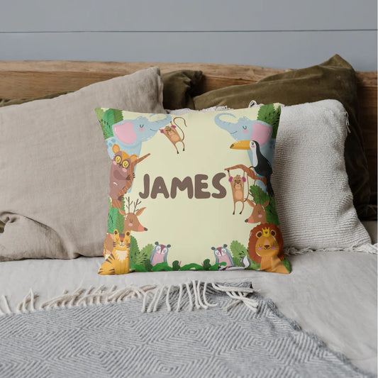 Modern and personalized cushion to decorate any space (James)