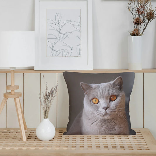 Modern and personalized cushion to decorate any space (Custom Cat design)