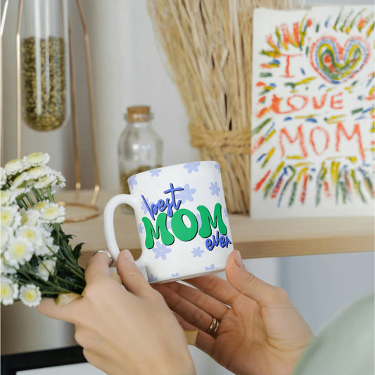Mug with custom design 11oz, Mother's Day, gifts for mom, personalized Cup for mom, mama gifts (best mom ever)