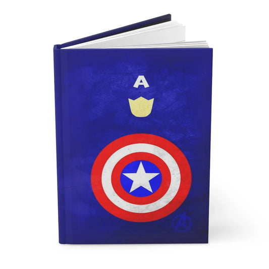 Hardcover Journal Matte (Captain America)